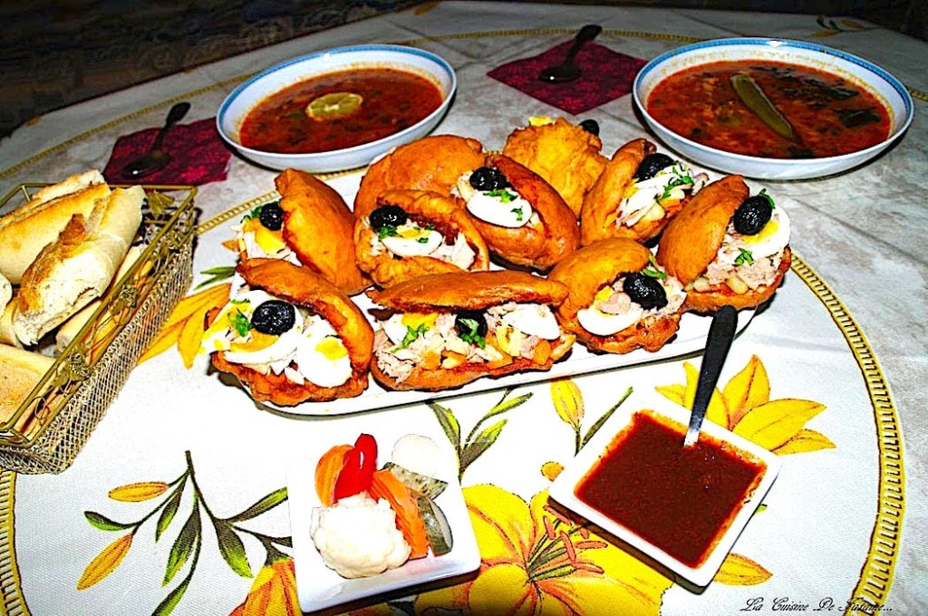 The Hirshon Spicy Tunisian Tuna Sandwich - Casse-Croûte Tunisien, فريكاسي تونسي