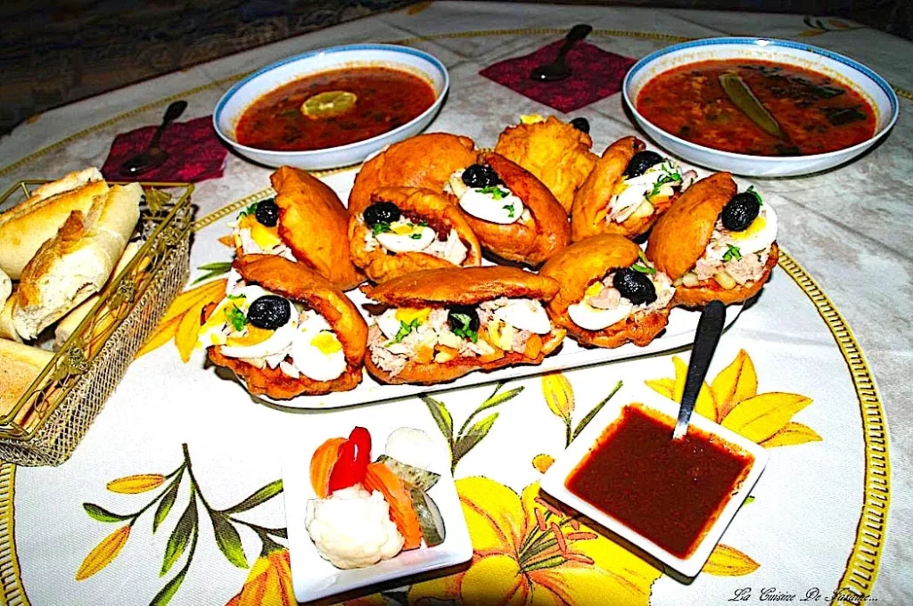 The Hirshon Spicy Tunisian Tuna Sandwich - Casse-Croûte Tunisien, فريكاسي تونسي