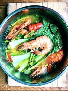The Hirshon Filipino Sour Shrimp Soup - Sinigang na Hipon