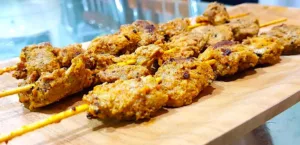 The Hirshon Royal Rajasthani Grilled Goat Skewers - मास का सुला