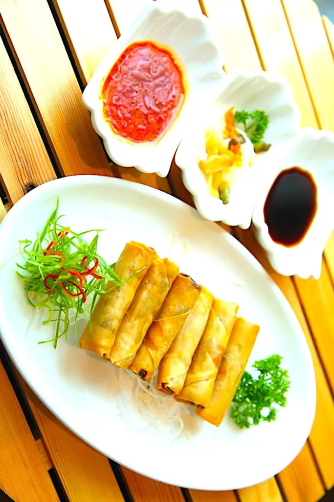 The Hirshon Chinese New Year Spring Rolls With Dipping Sauces - 春卷