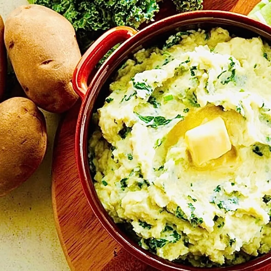 The Hirshon Irish Mashed Potatoes And Greens - Colcannon ☘️ The Hirshon Irish Colcannon