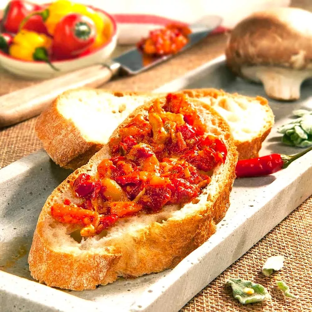 The Hirshon Calabrian Spicy Vegetable Spread - Bomba Calabrese