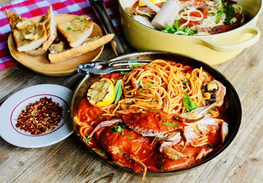 The Hirshon Ultimate Philadelphia Crabs & Spaghetti