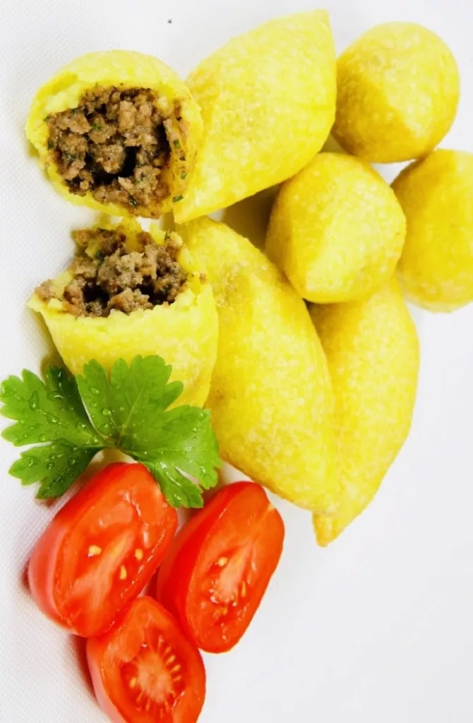 The Hirshon Iraqi Meat-Stuffed Rice Croquettes - كوبه حلب