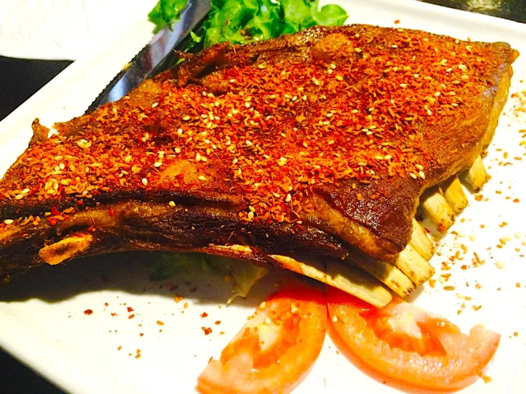 The Hirshon Xinjiang Cumin Lamb Ribs - 新疆孜然羊排 or شىنجاڭ قوزىسى