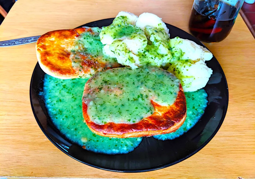 The Hirshon British Eel Pie With Parsley Liquor