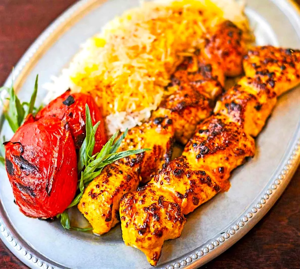 The Hirshon Iranian Ground Chicken Koobideh Moorgh Kabob - کباب کوبیده مرغ
