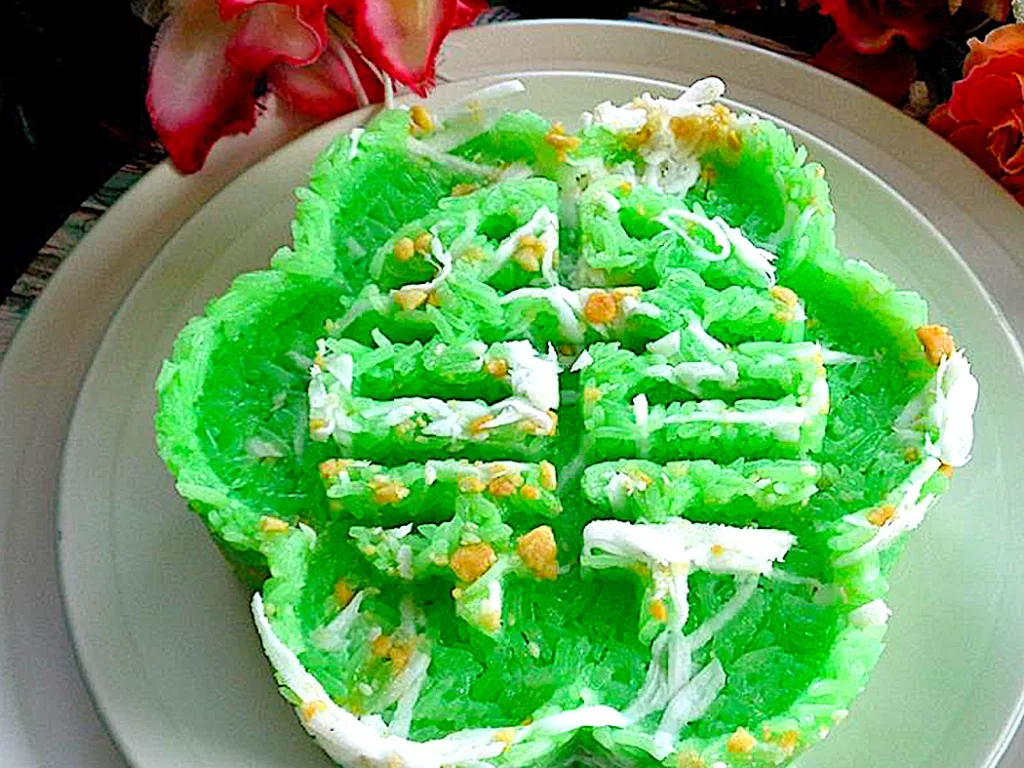 The Hirshon Vietnamese Pandan Sticky Rice - Xôi Lá Dứa