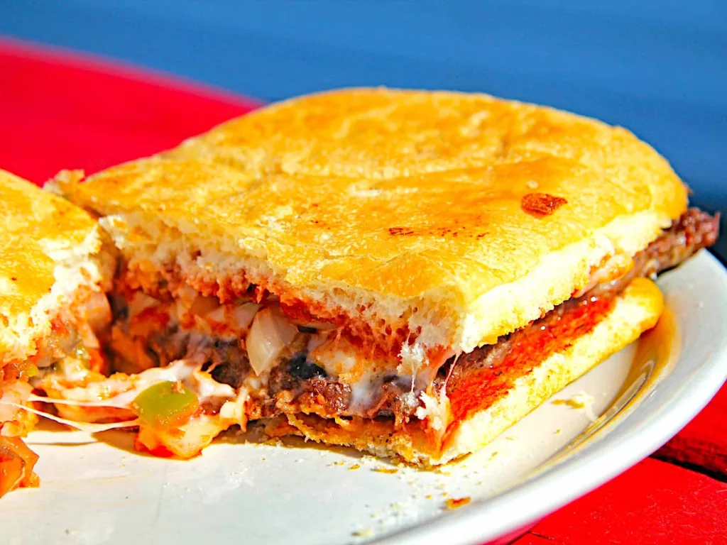 The Hirshon Yooper Venison and Pork Cudighi Sandwich