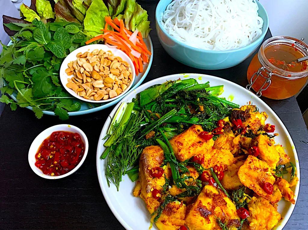 The Hirshon Hanoi Vietnamese Herbed Fish Cha Ca - Chả Cá Lã Vọng 4 The Hirshon Hanoi Vietnamese Herbed Fish Cha Ca - Chả Cá Lã Vọng