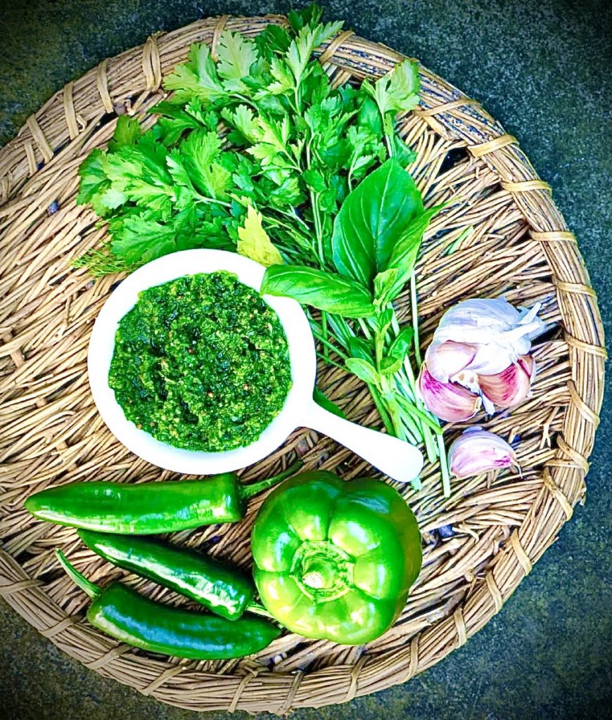 The Hirshon Georgian Green Adjika - მწვანე აჯიკა 4 The Hirshon Georgian Green Ajika - მწვანე აჯიკა