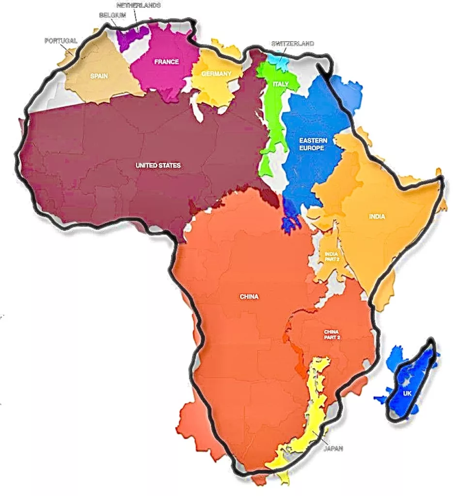 TFD Speaks! 2 BIG Africa Map!
