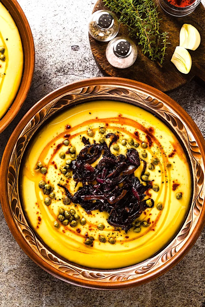 The Hirshon Santorini 'Fava' (Yellow Split Peas) Appetizer Dip - Φάβα Σαντορίνης 4 The Hirshon Santorini 'Fava' (Yellow Split Peas) Appetizer Dip - Φάβα Σαντορίνης