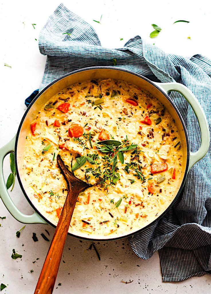 The Hirshon Ojibwe Gourmet Turkey And Wild Rice Soup GichiBine