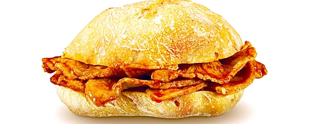 The Hirshon Supreme Portuguese Marinated Pork Sandwich - Bifana 16 The Hirshon Supreme Portuguese Marinated Pork Sandwich - Bifana