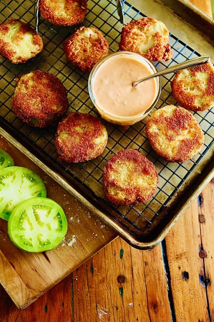 The Hirshon Southern Fried Green Tomatoes, Shtetl-Style 6 The Hirshon Southern Fried Green Tomatoes, Shtetl-Style