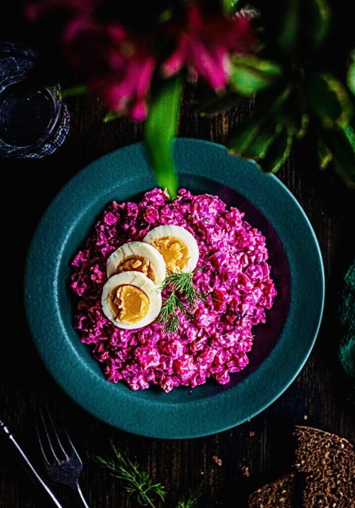 The Hirshon Estonian Potato, Beet and Herring Salad - Rosolje