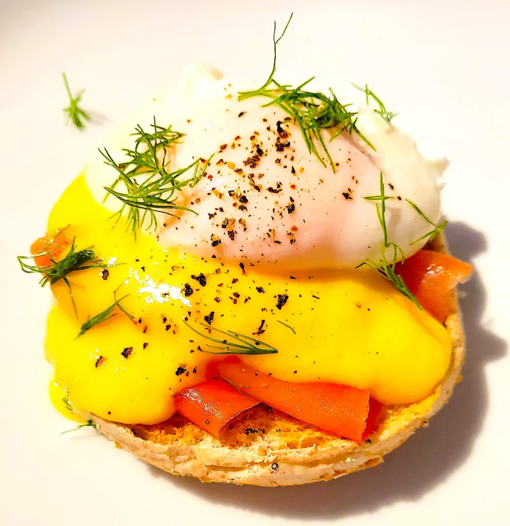 The Hirshon ULTIMATE Eggs Benedict with Smoked Salmon - Eggs Royale