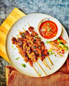 The Hirshon Omani Beef Mishkak With Tamarind Sauce - مشكاك