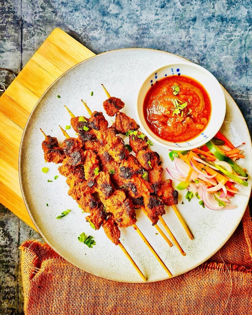 The Hirshon Omani Beef Mishkak With Tamarind Sauce - مشكاك