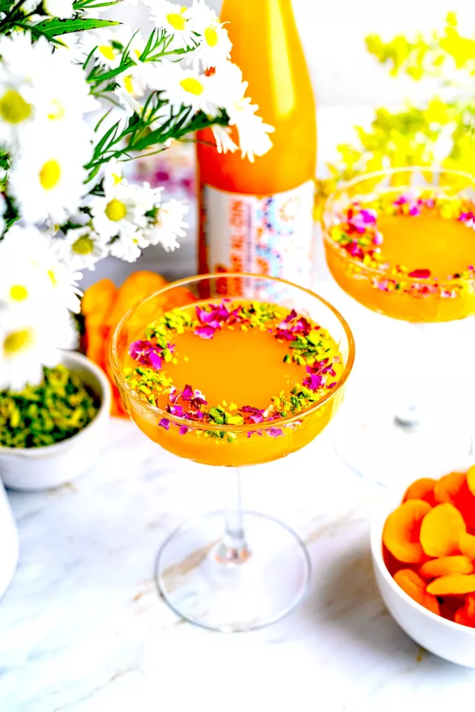 The Hirshon Syrian Qamar Al-Din Dried Apricot Pudding - قمر الدين المهلبية