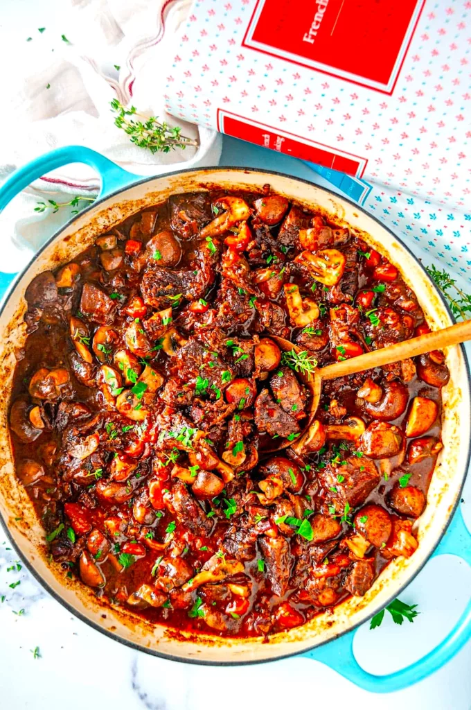 The Hirshon Definitive Beef Bourguignon, in the Style of Julia Child - Boeuf à la Bourguignon